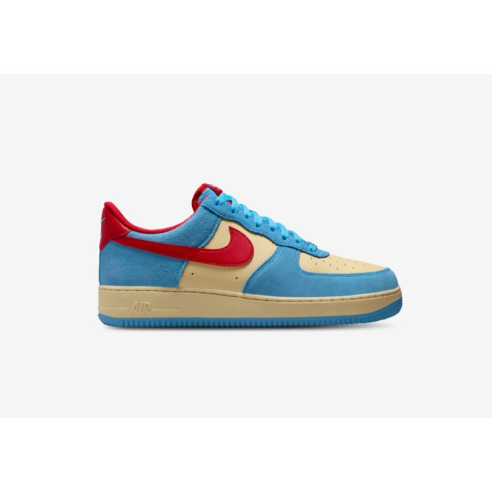 Nike Air Force 1 Low Doraemon Men Sz 9 University Blue Red Deadstock Sneakerhead - Picture 4 of 13